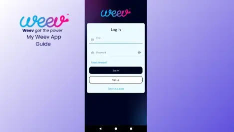 How to use the My Weev App