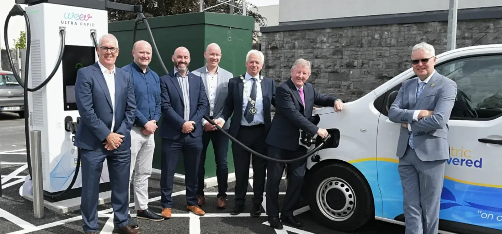 Weev Delivers Innovative New EV Charging Hub in Roscommon
