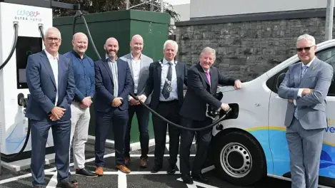 Weev Delivers Innovative New EV Charging Hub in Roscommon