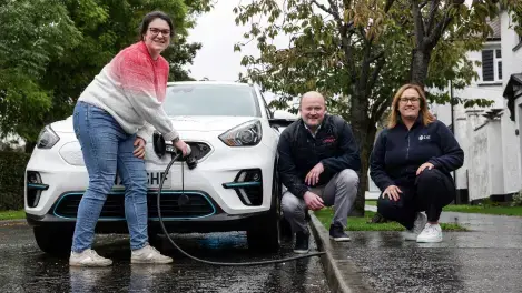 WEEV INSTALLS NORTHERN IRELAND’S FIRST CROSS PAVING EV CHARGING SOLUTION