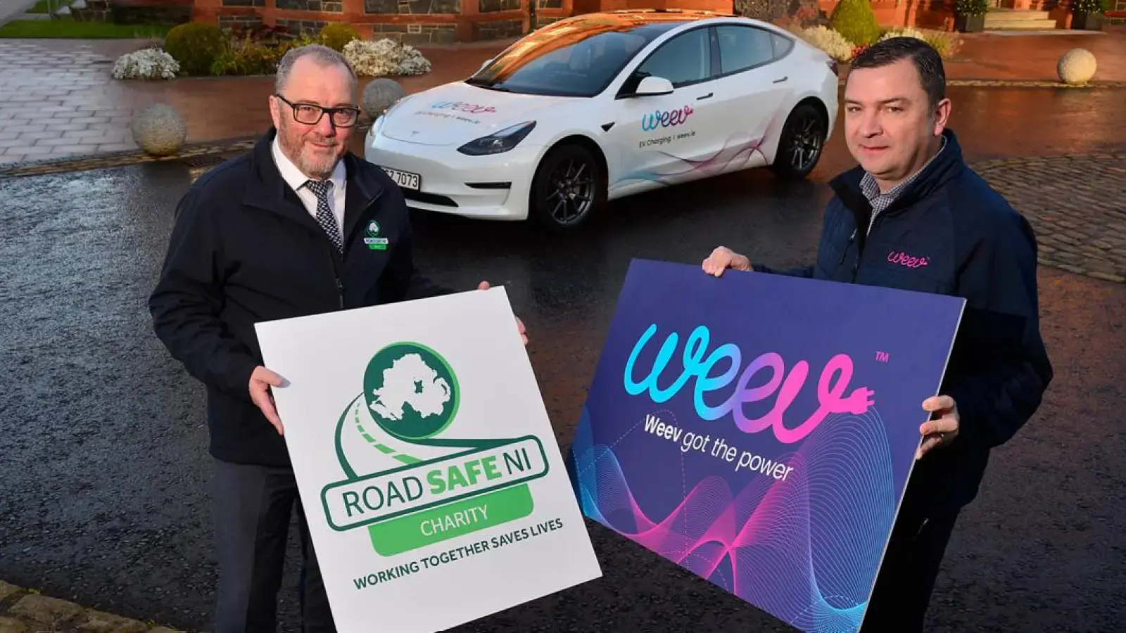 Weev and Road Safe NI Pioneer Electric Vehicle Education Programme